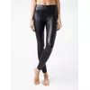 Ультрамягкие леггинсы из искусственной кожи с термоэффектом elite nero, , 164-94/S, CONTE ELEGANT, - 1