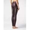 Моделирующие женские термолеггинсы с высокой посадкой из искусственной кожи bella conte grape wine, , 164-106/XL, CONTE ELEGANT, - 2