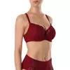 Бюстгальтер c чашками на дубляже с хлопком на каркасах city style rb5015 бордо, 16С-0037КСП, 75E, CONTE ELEGANT,  - 1