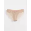 Бесшовные женские трусы «бикини» из хлопка с итальянским кружевом demure lb 1279 skin, 20С-1254ТСП, 90/XS, CONTE ELEGANT,  - 4