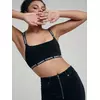 Бюстье из хлопка с v-образными бретелями fit day lbe 1504 black, , 170-84/XS, CONTE ELEGANT, - 1