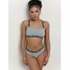 Бюстье из хлопка с v-образными бретелями fit day lbe 1504 grey-blue, 21С-1498ТСП, 170-84/XS, CONTE ELEGANT,  - 3