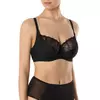 Бюстгальтер на каркасах с мягкой чашкой aura rb6097 черный, 19С-0012КСП, 75D, CONTE ELEGANT,  - 1