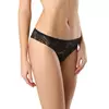 Бесшовные женские трусы «танга» с низкой линией талии eva rp6054 черный, 20С-0047КСП, 94/S, CONTE ELEGANT,  - 1