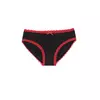 Трусы женские "бикини" lazy days conte lb 1003 (в коробке) black-red, 18С-791ТСП, 90/XS, CONTE ELEGANT,  - 3