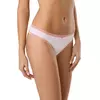 Трусы женские "стринг" lazy days conte lst 1004 (в коробке) white-dusty rose, 18С-792ТСП, 90/XS, CONTE ELEGANT,  - 1