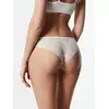 Трусы женские «бразилиана» из хлопка с кружевом light day lbr 1273 off-white, 20С-1217ТСП, 90/XS, CONTE ELEGANT,  - 2