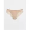 Трусы женские «бразилиана» из хлопка с итальянским кружевом demure lbr 1281 skin, 20С-1256ТСП, 90/XS, CONTE ELEGANT,  - 3