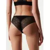 Трусы женские «бикини» из хлопка с итальянским кружевом demure lb 1278 black, 20С-1253ТСП, 90/XS, CONTE ELEGANT,  - 2
