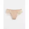 Трусы женские «бикини» из хлопка с итальянским кружевом demure lb 1278 skin, 20С-1253ТСП, 90/XS, CONTE ELEGANT,  - 1