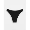 Трусы женские "бразилиана" с v-образной линией талии classic basic lbr 1348 black, , 98/M, CONTE ELEGANT, - 2