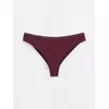 Трусы женские "бразилиана" из премиального хлопка classic basic lbr 1349 bordo, , 94/S, CONTE ELEGANT, - 1