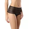 Трусы женские "брифы" с высокой линией талии vintage rp1073 черный, 20С-0019КСП, 94/S, CONTE ELEGANT,  - 1