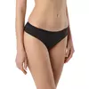 Хлопковые женские трусы «танга» assorti rp6107 черный, 20С-0041КСП, 94/S, CONTE ELEGANT,  - 1