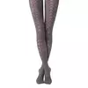 Колготки хлопковые ажурные conte impulse grigio, 7С-82СП, 2, CONTE ELEGANT,  - 1
