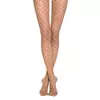 Фантазийные колготки с рисунком "точки" pois bronz, 19С-103СП, 2, CONTE ELEGANT,  - 1