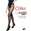 Фантазийные колготки в крупный горох rondo grafit, 19С-104СП, 2, CONTE ELEGANT,  - 1