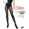 Фантазийные колготки с геометрическим рисунком afina grafit, 19С-105СП, 2, CONTE ELEGANT,  - 2
