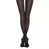 Колготки женские фантазийные с цветочным узором fancy nero, 19С-106СП, 2, CONTE ELEGANT,  - 2