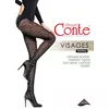 Колготки женские с фантазийным рисунком "лица" visages nero, 21С-96СП, 2, CONTE ELEGANT,  - 1