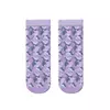Женские тонкие носки fantasy с имитацией цветочной вышивки blue-violet, 19С-113СП, 36-39 (23-25), CONTE ELEGANT,  - 2