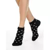 Короткие хлопковые женские носки с рисунками ©disney и пикотом-«язычком» 206 черный, , 36-37 (23), CONTE ELEGANT, - 2