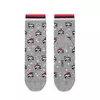 Новогодние женские носки с люрексом «xmas panda» 518 серый, 20С-34СП, 36-39 (23-25), CONTE ELEGANT,  - 2
