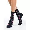 Новогодние женские носки с пушистой нитью «sweets» 521 темно-синий, 20С-34СП, 36-39 (23-25), CONTE ELEGANT,  - 1