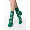 Новогодние женские носки conte new year 649 зеленый, 21С-73СП, 36-39 (23-25), CONTE ELEGANT,  - 2
