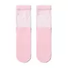 Удлиненные женские носки с прозрачным верхом в горошек fantasy light pink, 19С-29СП, 36-39 (23-25), CONTE ELEGANT,  - 2