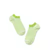Носки женские хлопковые active (ультракороткие) 073 белый-салатовый, , 38-39 (25), CONTE ELEGANT, - 2