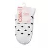 Хлопковые женские носки classic с рисунками "сердечки" 143 белый, 7С-22СП, 38-39 (25), CONTE ELEGANT,  - 4