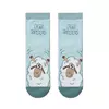 Хлопковые женские носки happy с пушистым рисунком "барашек" 423 бледно-бирюзовый, 18С-268СП, 36-39 (23-25), CONTE ELEGANT,  - 2
