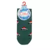 Носки женские новогодние с пушистой нитью «xmas cat» 524 темно-бирюзовый, 20С-34СП, 36-39 (23-25), CONTE ELEGANT,  - 3