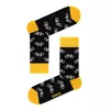 Носки мужские diwari happy 057 черный-желтый, 17С-151СП, 42-43 (27), DIWARI,  - 1