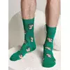 Новогодние мужские носки diwari new year 649 зеленый, 21С-71СП, 42-45 (27-29), DIWARI,  - 1