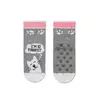 Антискользящие носки tip-top с рисунками "кот purrrfect" 403 серый, 7С-54СП, 16, CONTE-KIDS,  - 3