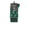 Хлопковые мужские носки happy с рисунком «динозавры» 143 темно-зеленый, 20С-37СП, 40-41 (25), DIWARI,  - 2