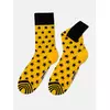 Хлопковые мужские носки happy с рисунком «звезды» 137 желтый, 20С-37СП, 42-43 (27), DIWARI,  - 1