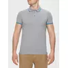 Футболка-поло с контрастной отделкой diwari md 944 ash grey, 18С-720ТСП, 182-96/M, DIWARI,  - 1