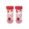 Детские новогодние носки "рудольф" с махровой стопой и отворотом 444 белый-красный, , 20-22, CONTE-KIDS, - 1