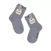 Детские носки tip-top из хлопка с декоративными игрушками 575 темно-серый, 20С-174СП, 12, CONTE-KIDS,  - 1