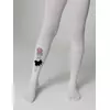 Колготки детские из микрофибры с рисунком и декором pretty bianco, 21С-87СП, 116-122, CONTE ELEGANT,  - 2