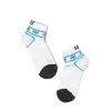 Носки детские conte-kids active (короткие) 316 белый-бирюза, 13С-34СП, 22, CONTE-KIDS,  - 1