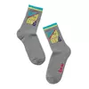 Махровые носки sof-tiki с рисунками "skate" 419 серый, 7С-46СП, 20, CONTE-KIDS,  - 1