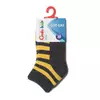 Махровые носки для малышей sof-tiki 210 темно-серый-желтый, 7С-46СП, 8, CONTE-KIDS,  - 2