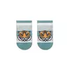 Носки детские conte-kids active (ультракороткие) 332 серо-бирюзовый, 17С-87СП, 20, CONTE-KIDS,  - 1