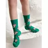 ​новогодние детские носки new year 649 зеленый, 21С-67СП, 20-22, CONTE-KIDS,  - 1
