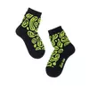 Носки детские conte-kids tip-top с рисунками 635 черный-салатовый, 5С-11СП, 18, CONTE-KIDS,  - 1