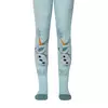 Хлопковые детские колготки с люрексом. стразами ©disney frozen 512 бледно-бирюзовый, 19С-6СПМ, 128-134 (20), CONTE-KIDS,  - 1